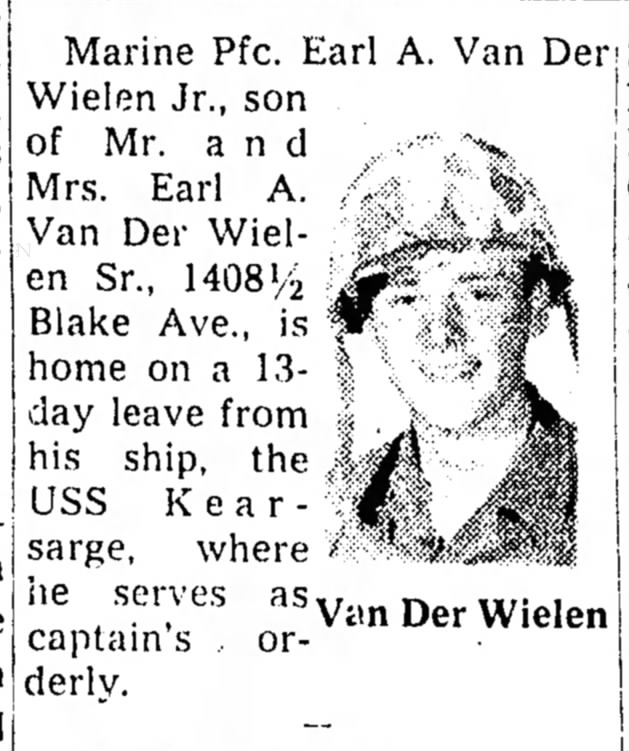 Earl Van Der Wielen Jr - ™