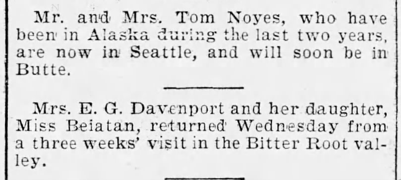 The Butte Daily Post, Butte, Montana, 19 Aug 1899, Sat, pg 13
