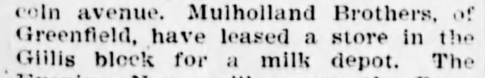 Mulholland brothers lease store.