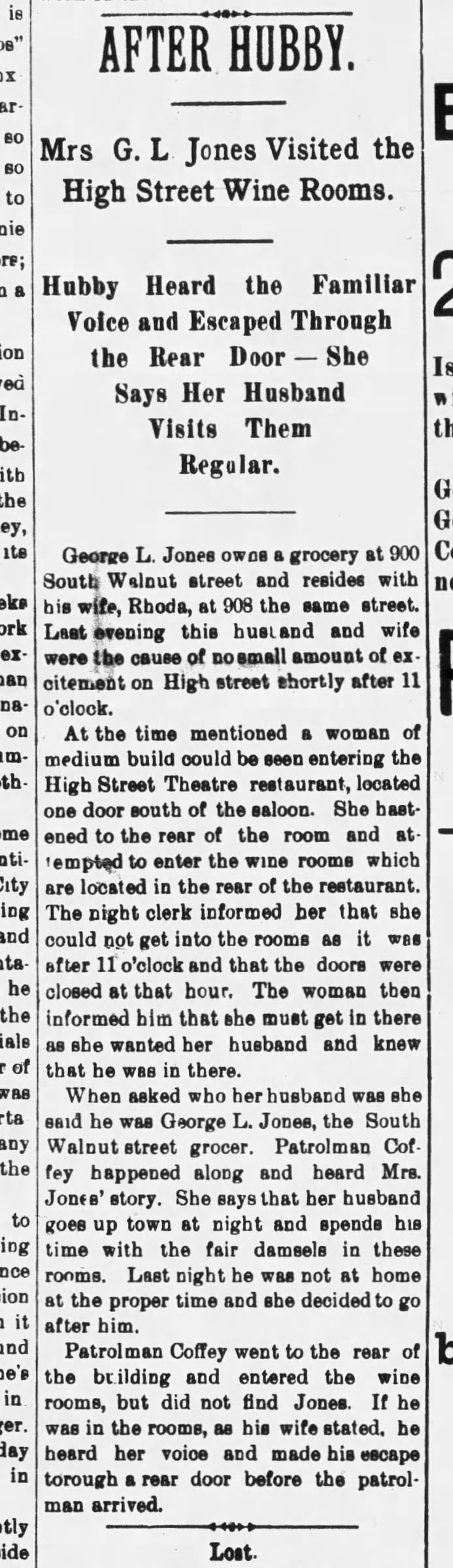 “After Hubby,” The Muncie Morning News, April 5, 1895