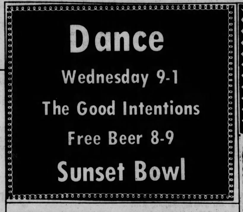 Sunset Bowl-1974-5-1-The Good Intentions