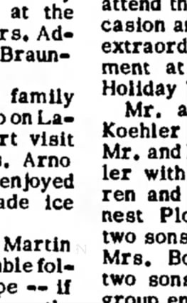 Mary Jung Obituary
Seguin Gazette  08 Sep 1962