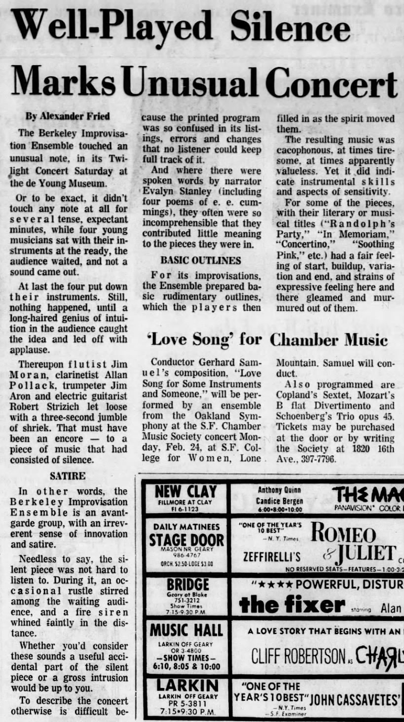 17 Feb 1969 - BIE review