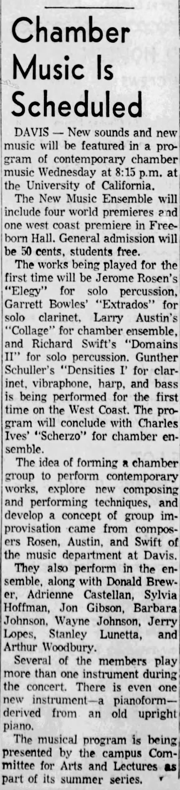 NME (7/31/63 concert)