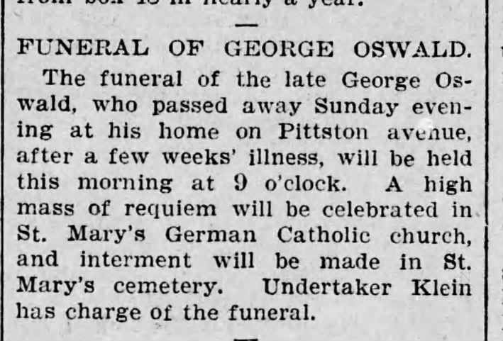 Owalds George Scranton republican 1902-12-30