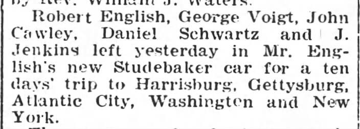 Pittston Gazette, 9 JUN 1916, p. 2