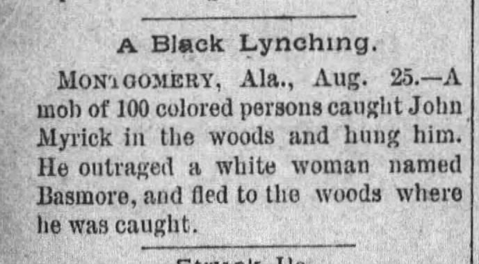 A Black Lynching
