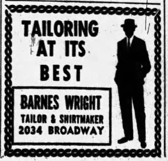 Barnes Wright tailoring