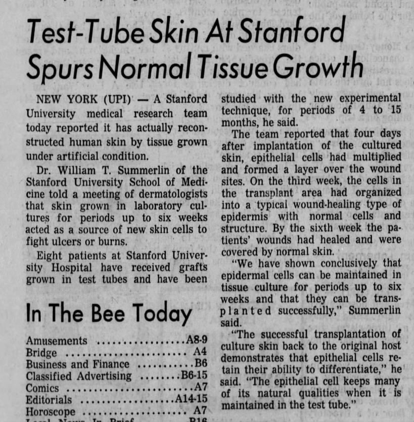 The Sacramento Bee - July 12, 1969 - William T. Summerlin
