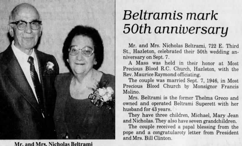 Beltrami 13 Sep 1996