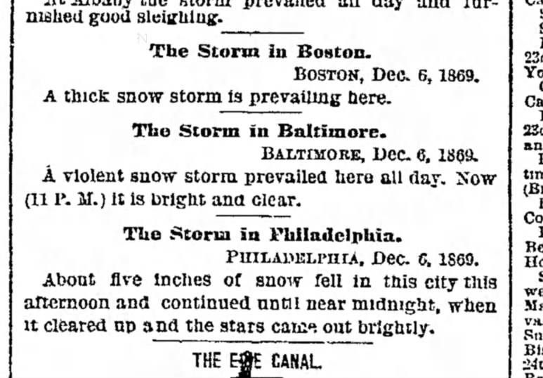 Snow of 1869