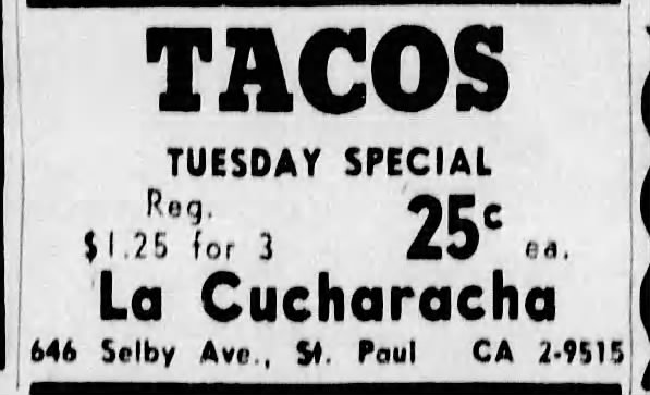 Tacos-Tuesday Special (1965).