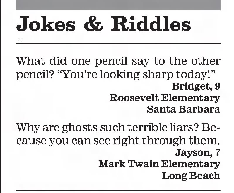 "Why are ghosts such terrible liars?" riddle (2005).