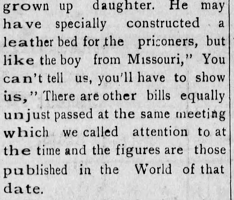 "I'm from Missouri--show me" (1895).