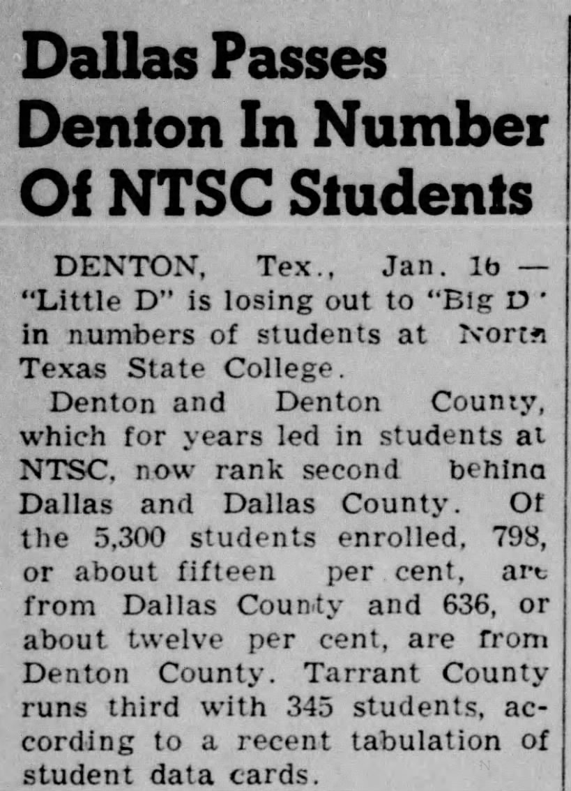 Little D=Denton (1950).