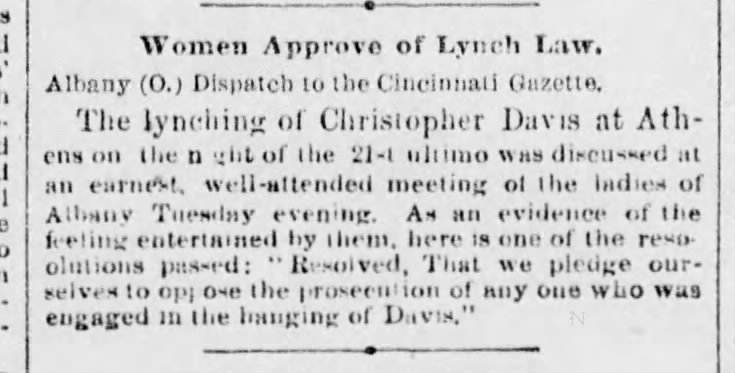 11.21.1881 - Christopher C. Davis - 2