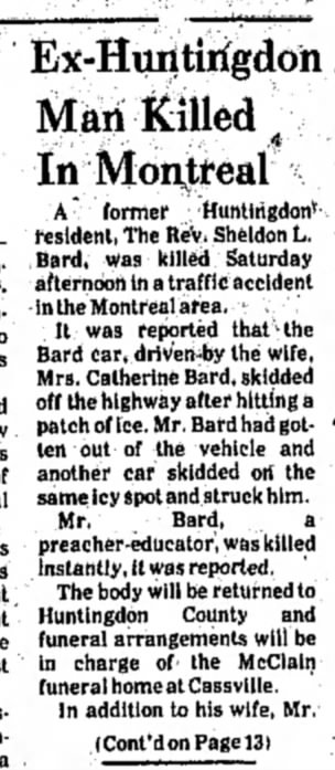 Sheldon L. Bard-killed-TDN-p.1-20 Jan 1975 Part 1