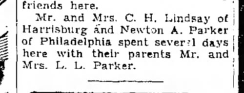 Loyd Lambert Parker kids visist-p.4-TDN-29 Dec 1954