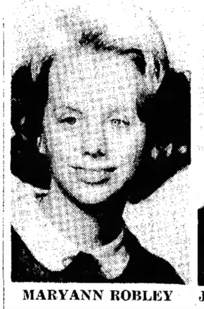 Maryann Robley, dtr. of Ross Robley-Alton Evening Telegraph-page 3, 8 June 1963