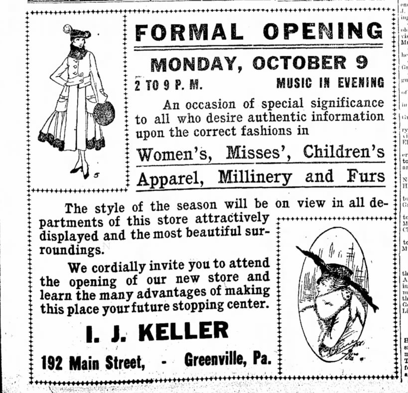 Greenville Pa. Record-Argus
Saturday, October 7 1916