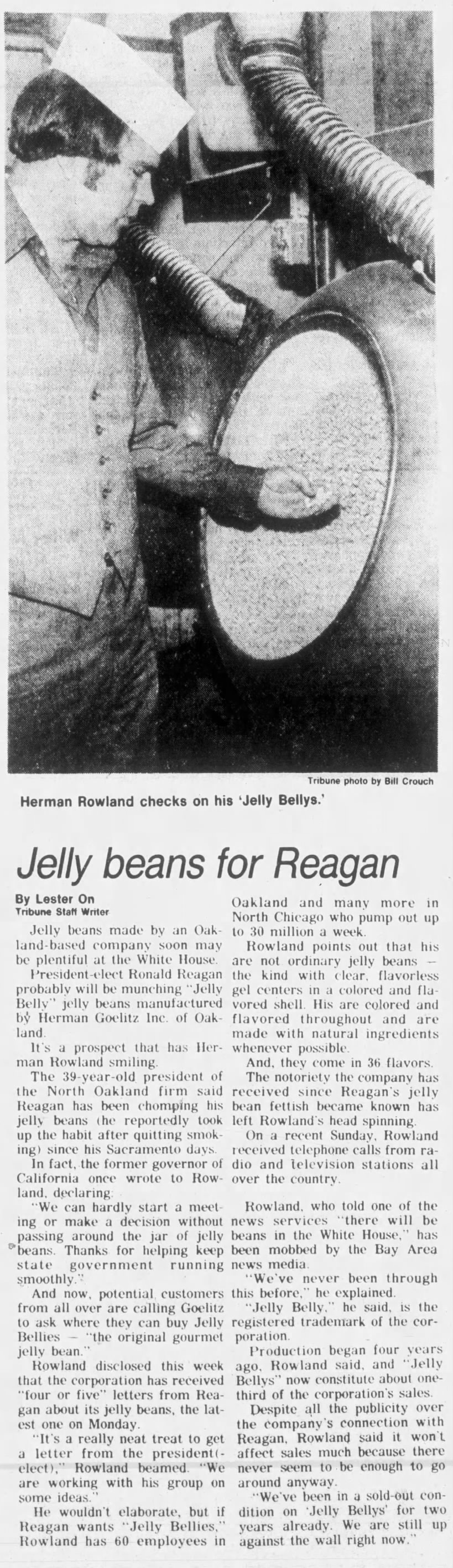 Herman Goelitz Candy -- Jelly Bellys