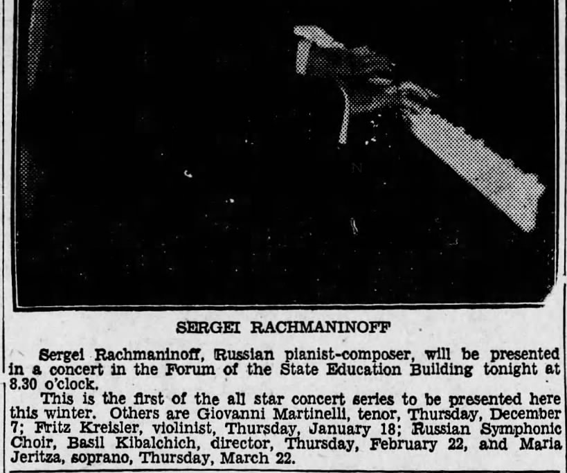 Kibalchich in Hennsylvania, Nov. 9, 1933