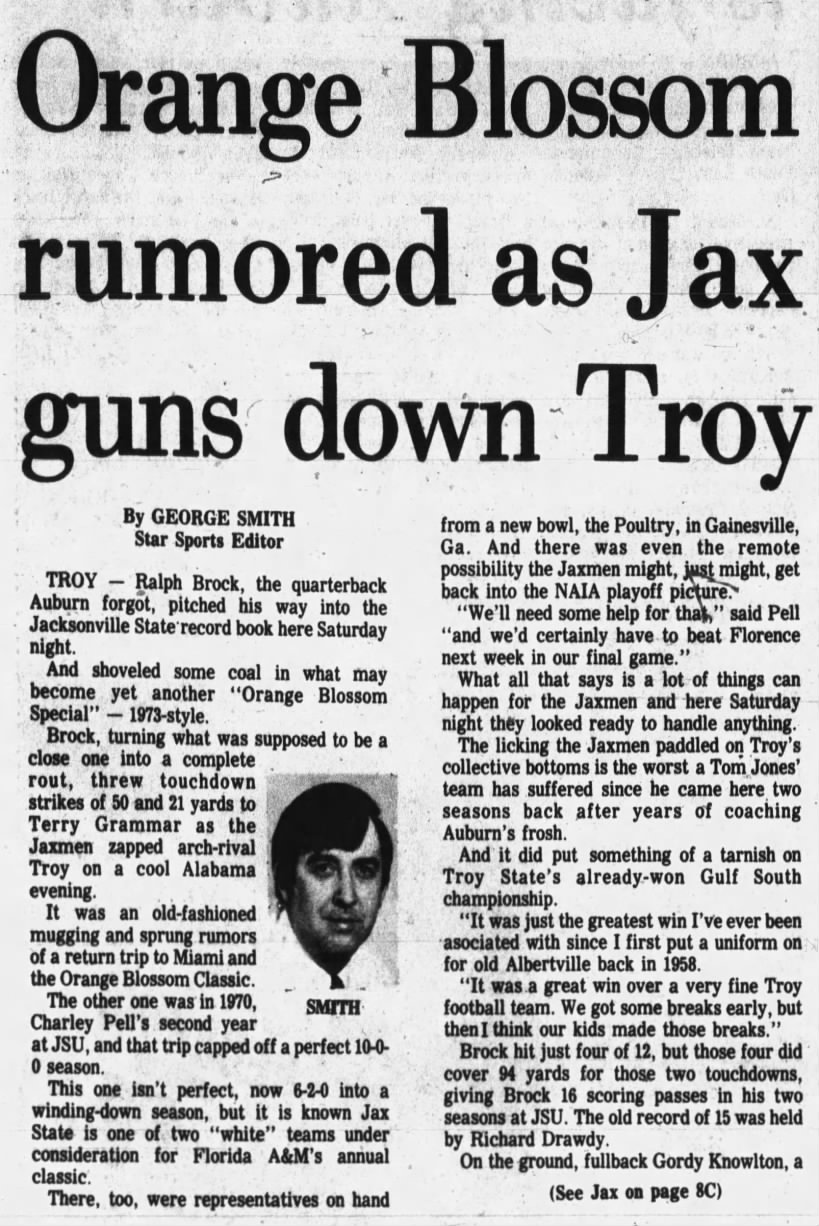 Orange Blossom rumored as Jax guns down Troy