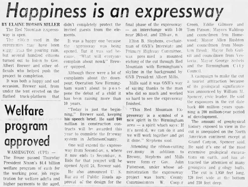 Happiness is an expressway