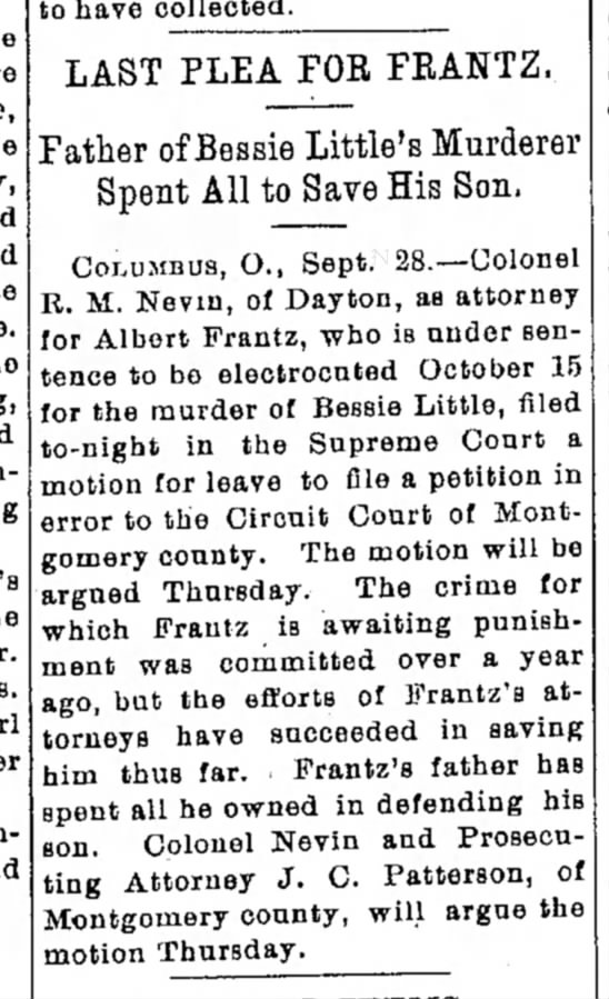 29 September 1897, Xenia Daily Gazette
