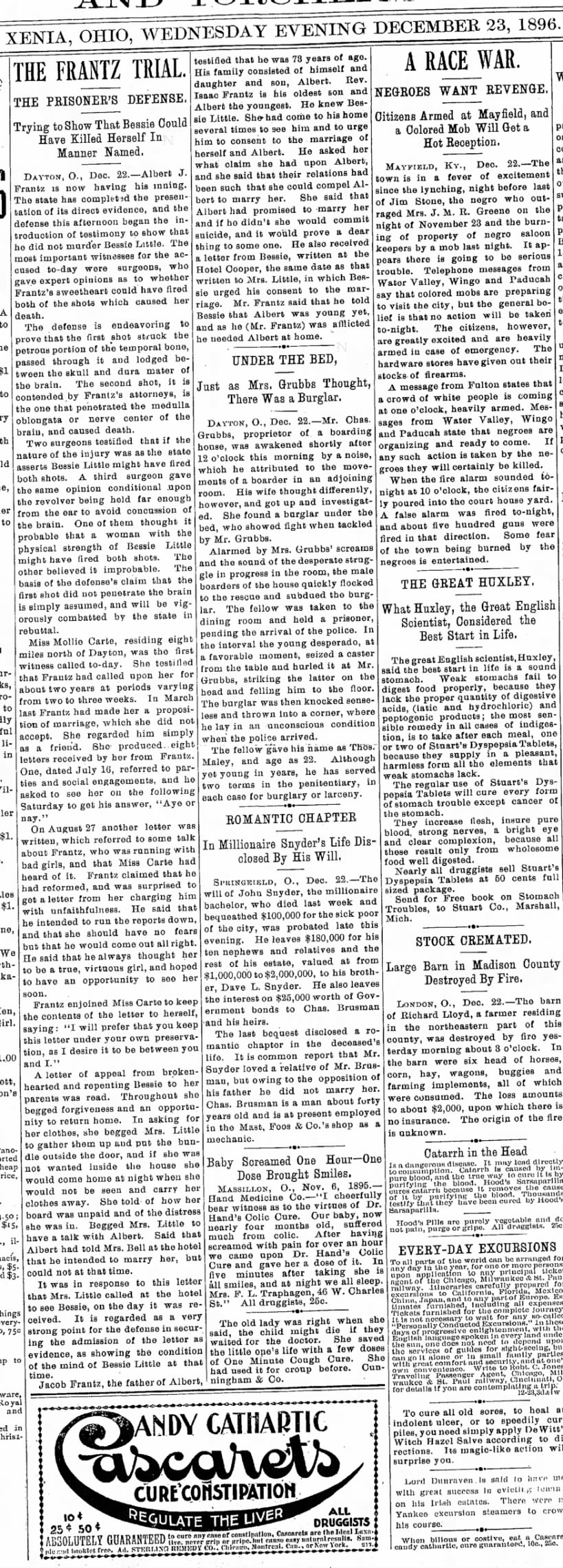 23 Dec. 1896, Xenia Daily Gazette