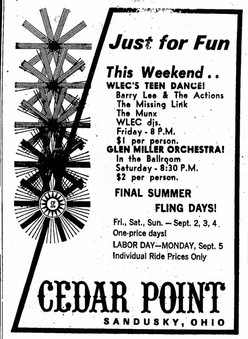Sandusky Register August 26 1966