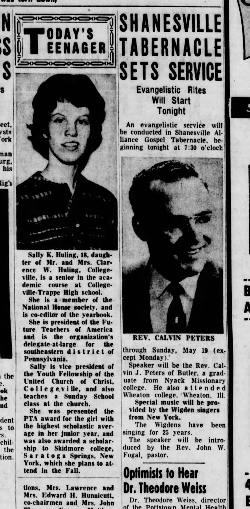 Pottstown, PA 8 May 1963