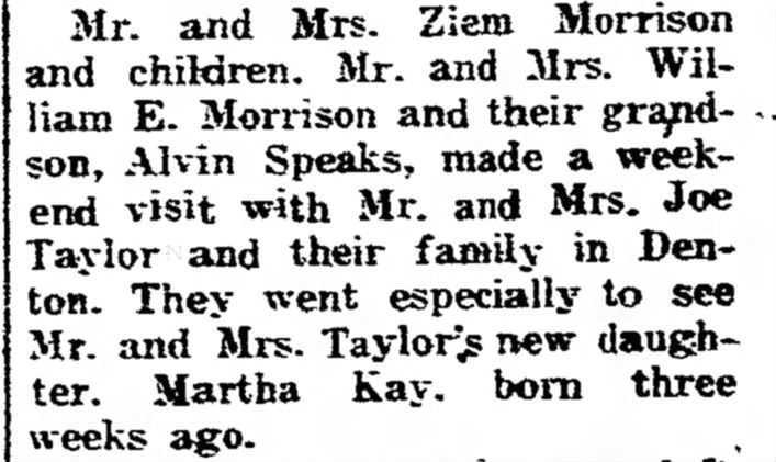 MORRISON family 1949