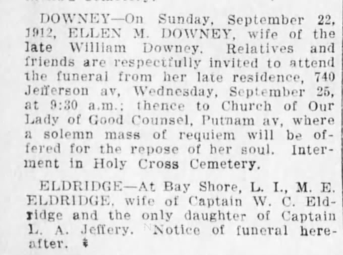 The Brooklyn Daily Eagle
Mon., 23 Sep 1912