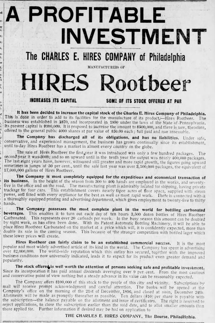 Hires incorp 1896