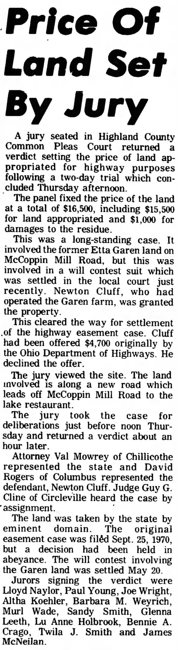 Hillsboro Press Gazette
28 June 1974