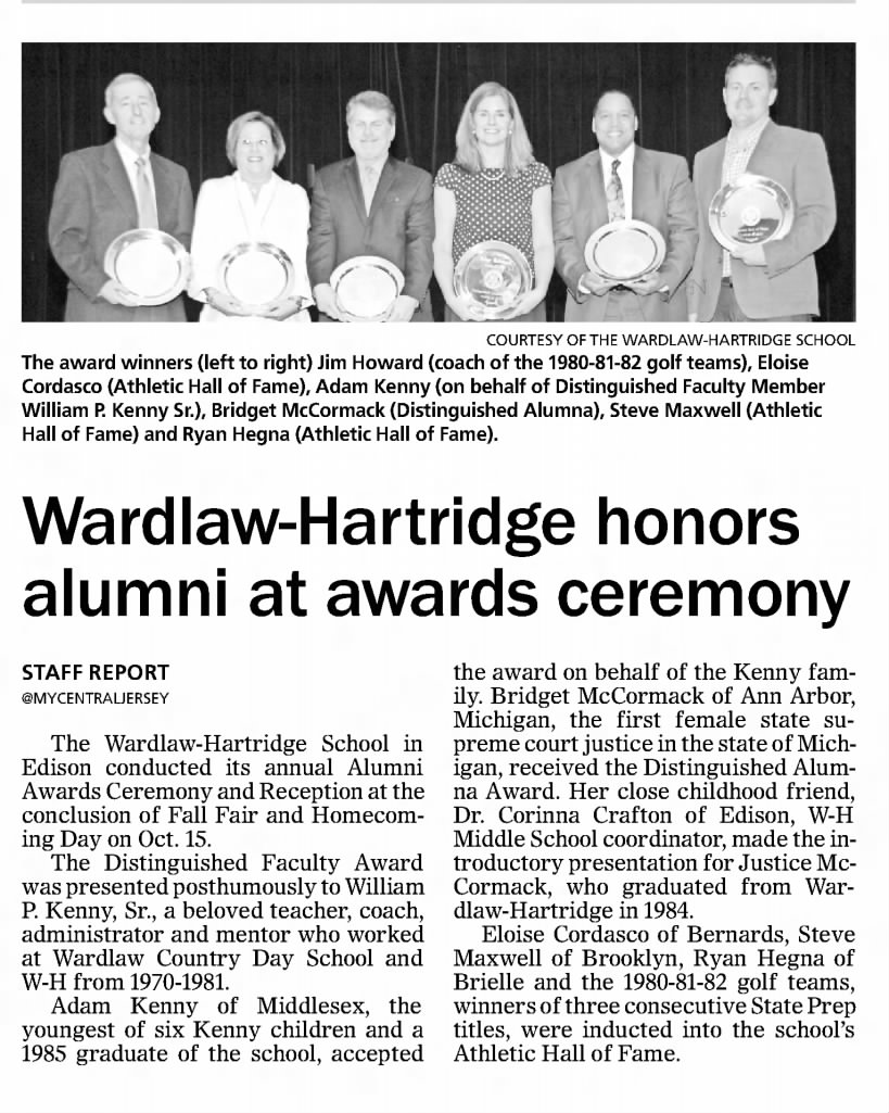 Bridget McCormack honored by Wardlaw-Hartridge
