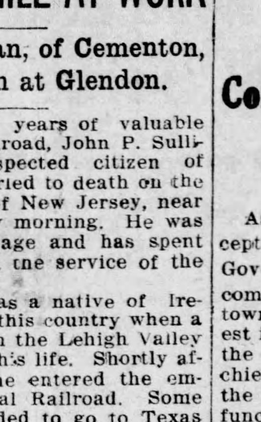 From the Allentown Morning Call, Thursday, June 10, 1915