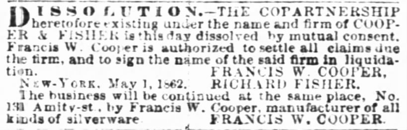 The NY Times  02 May 1862 Fri.