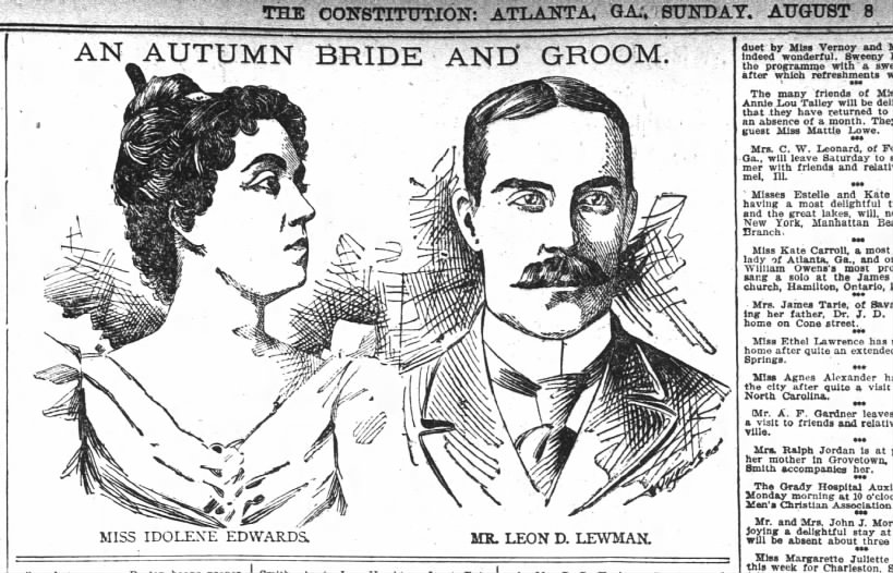 Idolene Edwards and Leon D. Lewman picture