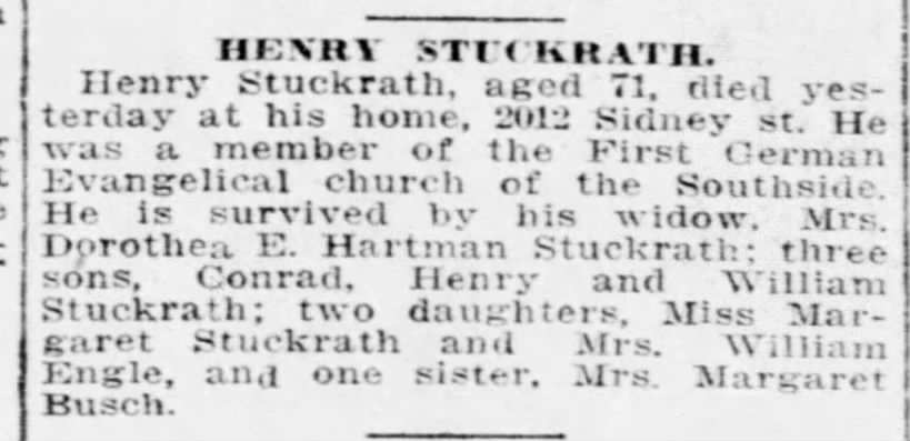 Stuckrath, Henry