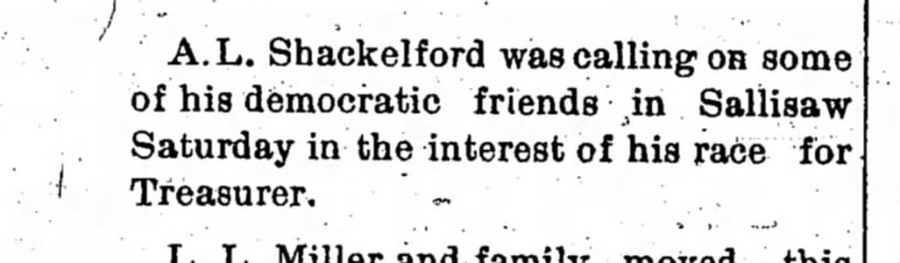 A.L. Shackelford campaign