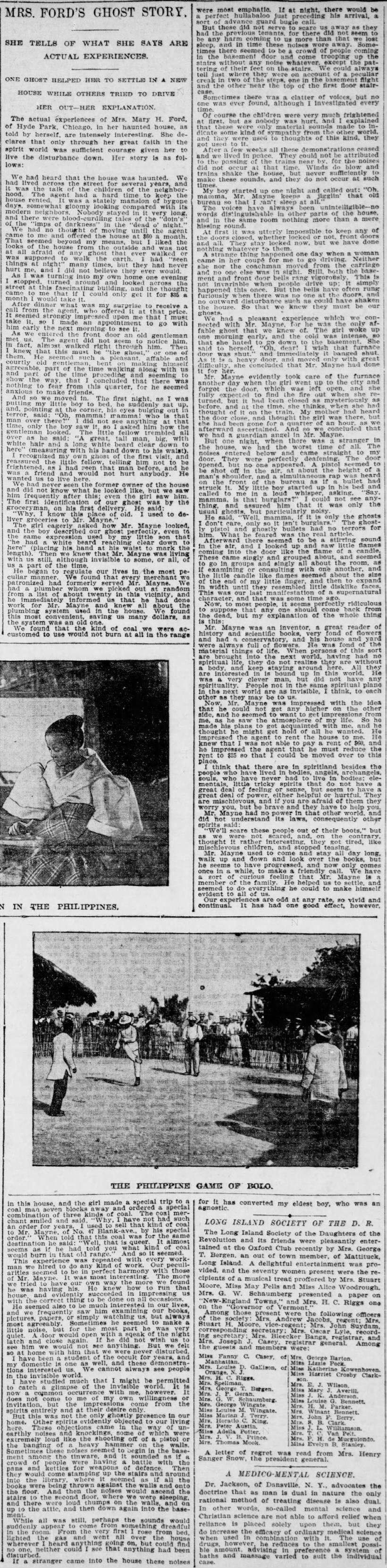later Baha'i Mary Hanford Ford article on haunted house