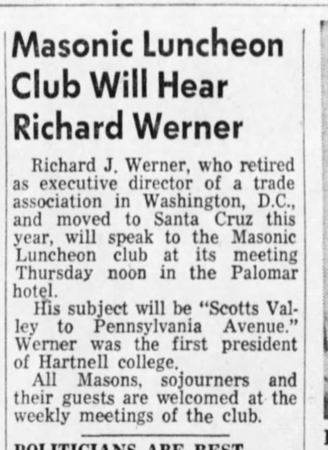 SantaCruz Sentinel Oct 11 1961