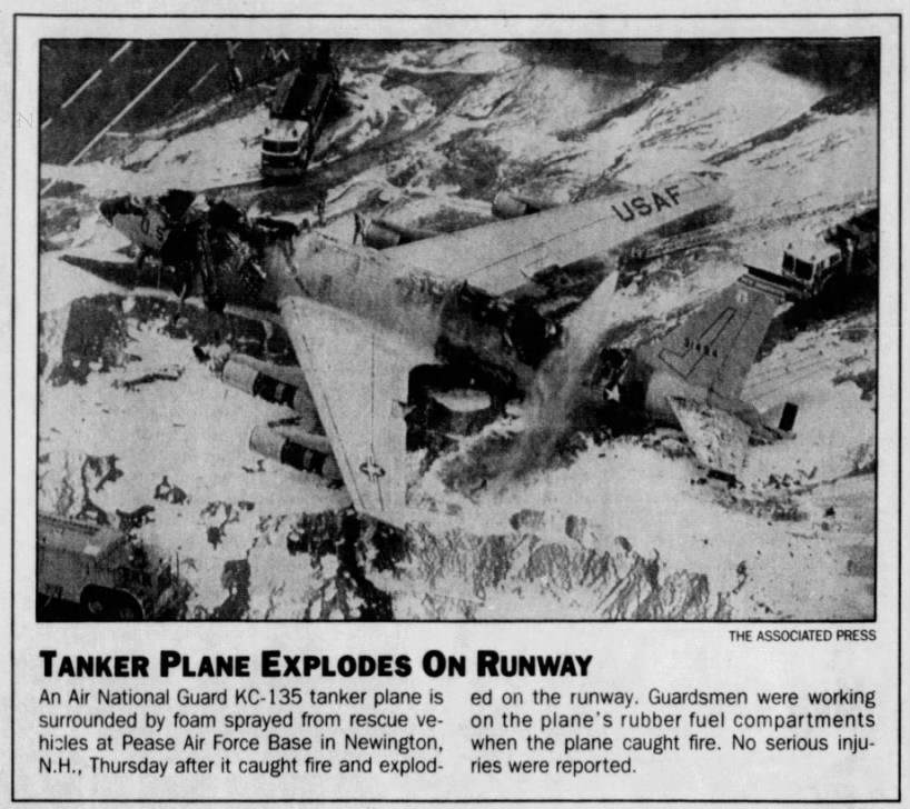 Tanker Plane Explodes On Runway