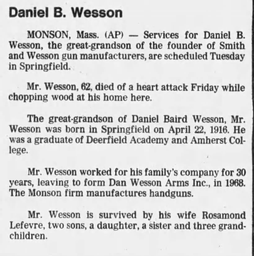 Daniel B. Wesson