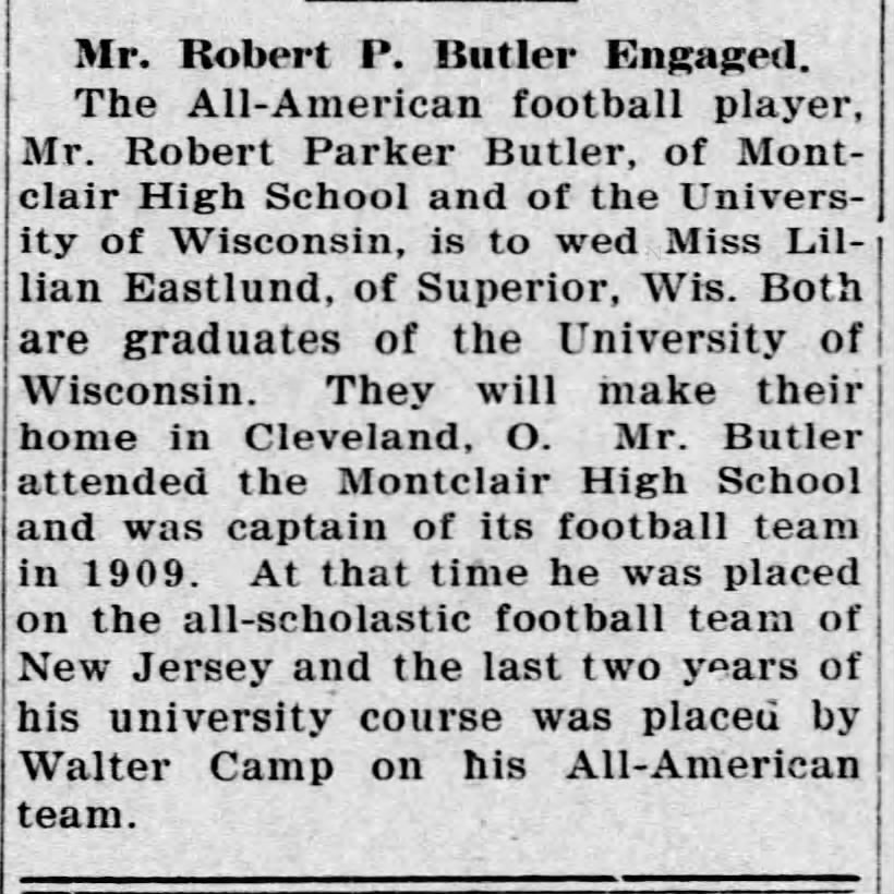 Mr. Robert P. Butler Engaged