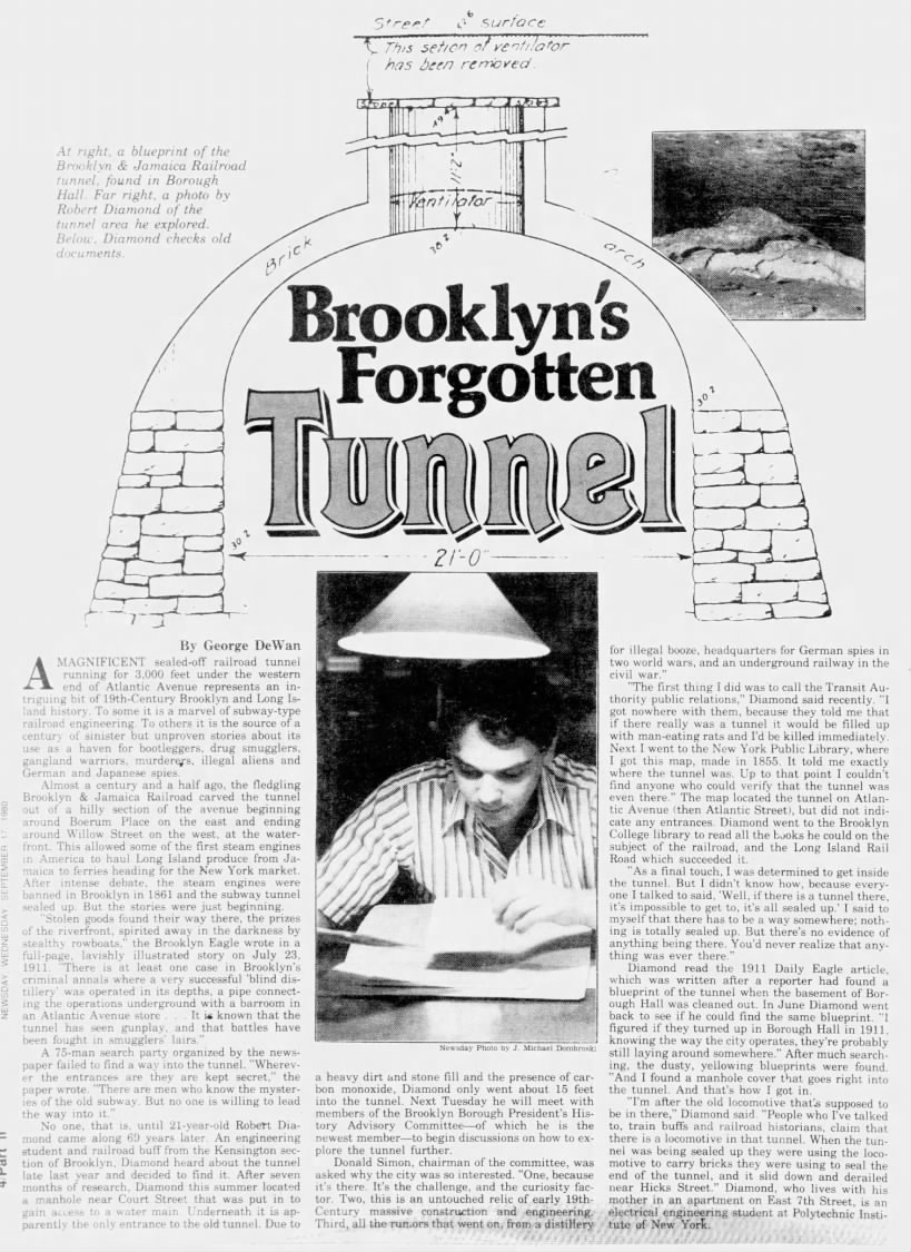 Brooklyn's Forgotten Tunnel