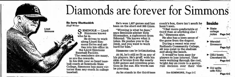 Diamonds are forever for Simmons
