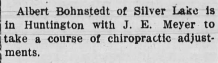 Albert Bohnstedt takes back adjustments--The Huntington Herald, Huntington, Indiana--7 Feb 1916